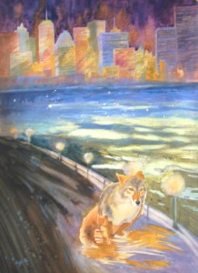 Flight by Maine artist Evelyn Dunphy